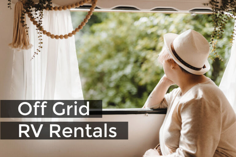 How to Rent a Solar Power or Off Grid RV, Camper, or Trailer