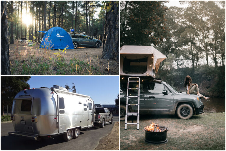 The Different Ways to Camp Using an EV