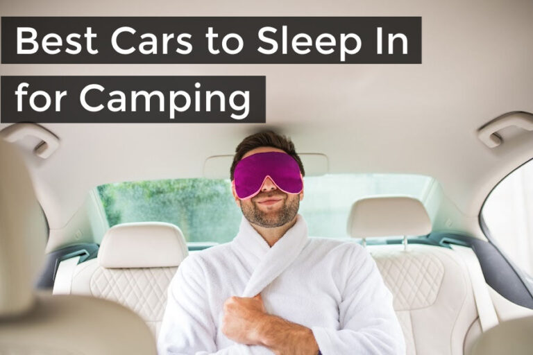 Best cars to sleep in for camping