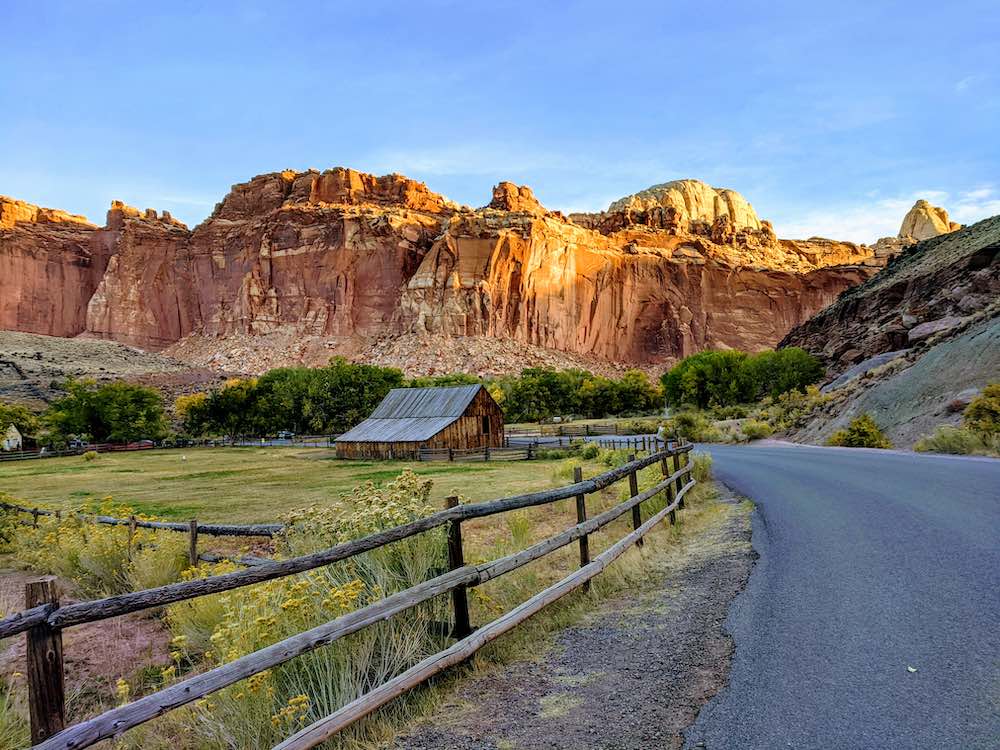 Fruita house in Capitol Reef National Park