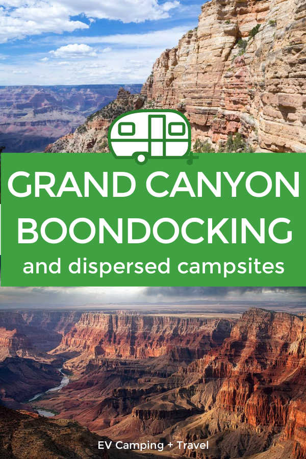 Grand Canyon Boondocking and dispersed campsites | EV Camping + Travel