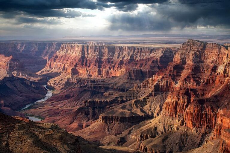 view over the Grand Canyon National Park, Arizona