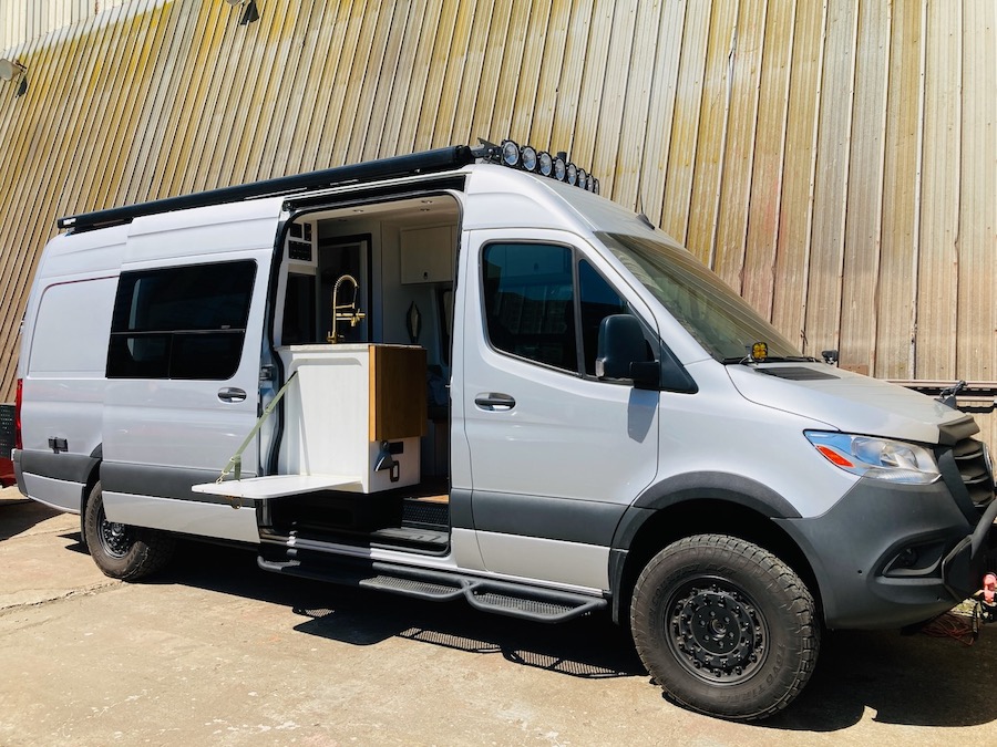 renovated camper van