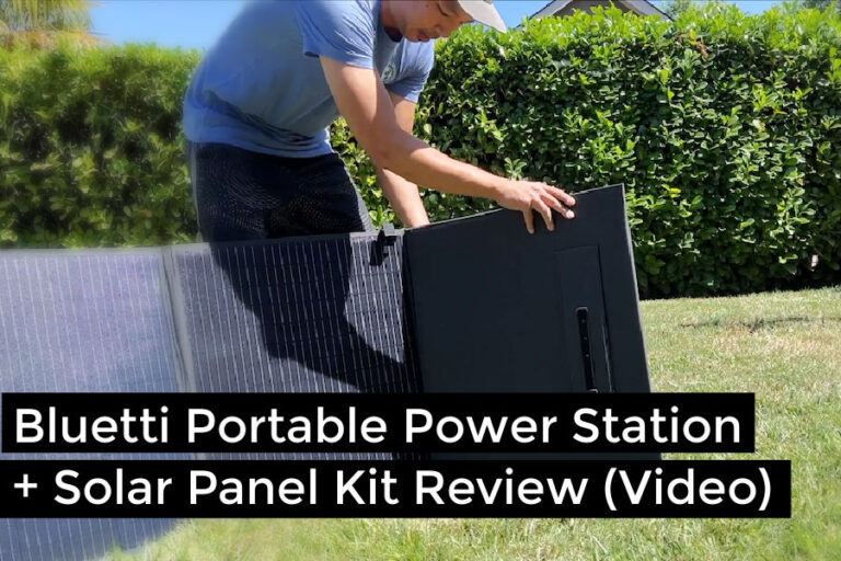 Bluetti AC180 Portable Power Station + 200W Solar Panel Kit Review